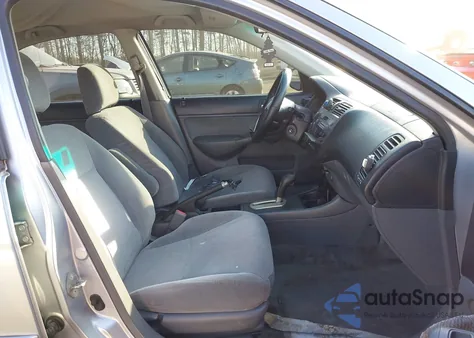 2002 Honda Civic Lx from USA, damaged, VIN 2HGES16542H516385